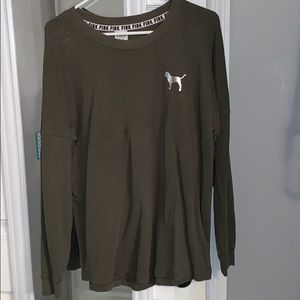 VS pink sweatshirt